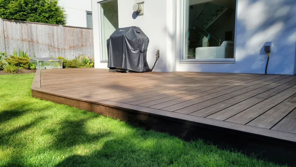 MOSO® Bamboo Decking on Vancouver Island